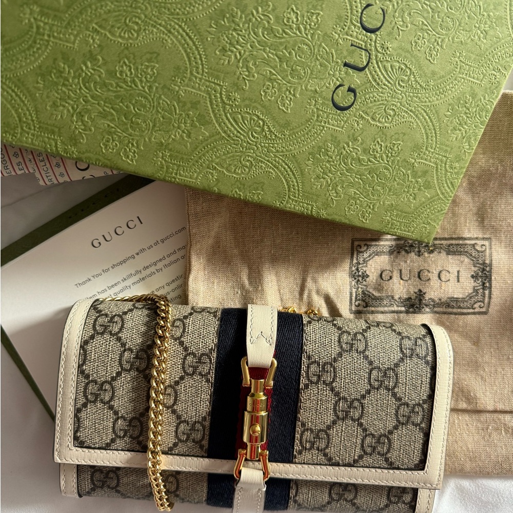 Gucci JACKIE 1961 CHAIN WALLET